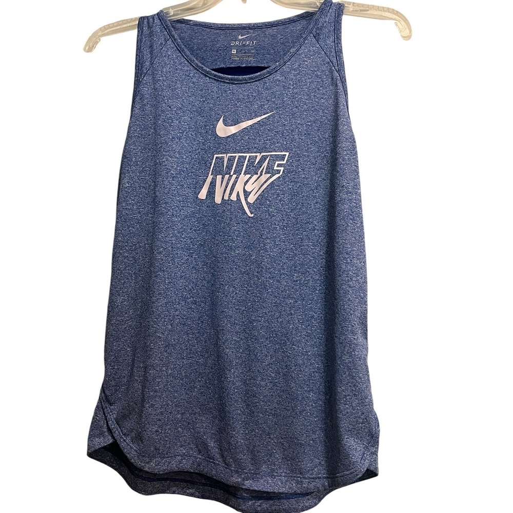 Nike Dri-Fit Tank XL Blue Athletic Lego Lightweight